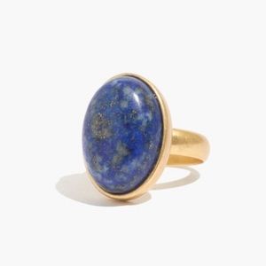 Madewell lapis stone ring